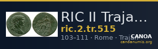 RIC II Trajan 515 — CANOA