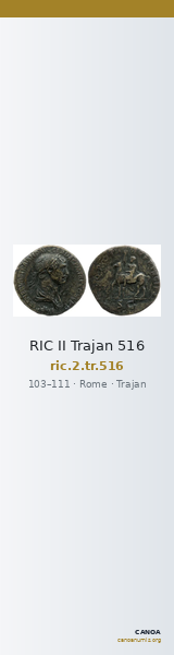RIC II Trajan 516 — CANOA