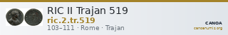 RIC II Trajan 519 — CANOA