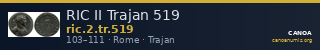 RIC II Trajan 519 — CANOA