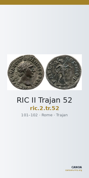 RIC II Trajan 52 — CANOA