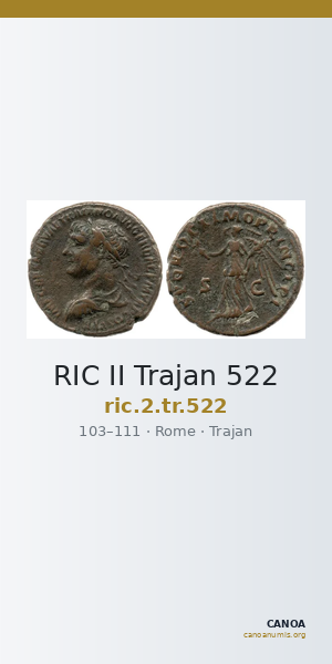 RIC II Trajan 522 — CANOA