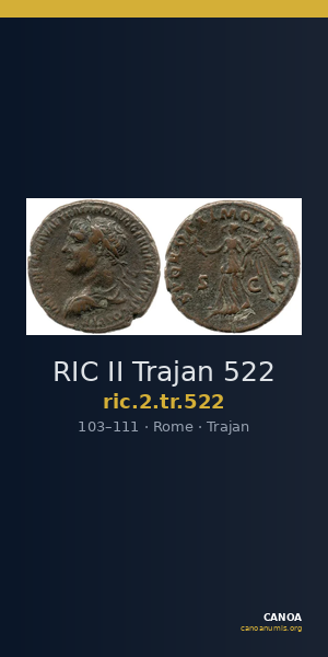 RIC II Trajan 522 — CANOA