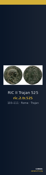 RIC II Trajan 525 — CANOA