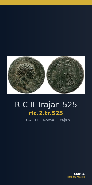 RIC II Trajan 525 — CANOA