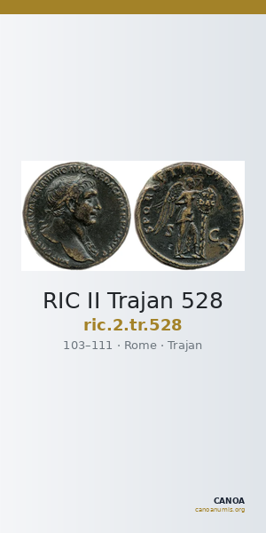 RIC II Trajan 528 — CANOA