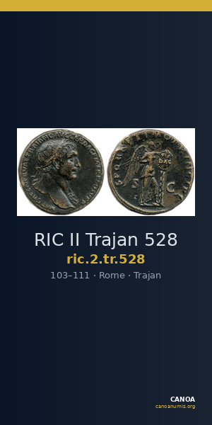 RIC II Trajan 528 — CANOA