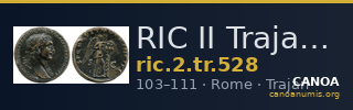 RIC II Trajan 528 — CANOA