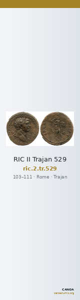 RIC II Trajan 529 — CANOA