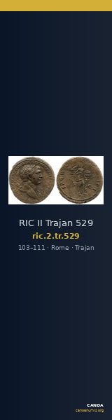 RIC II Trajan 529 — CANOA