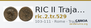 RIC II Trajan 529 — CANOA