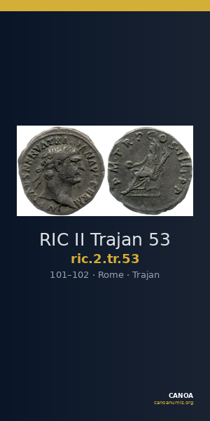 RIC II Trajan 53 — CANOA