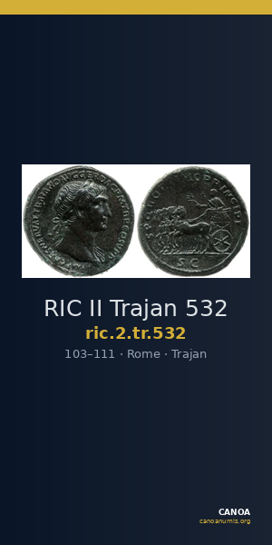 RIC II Trajan 532 — CANOA