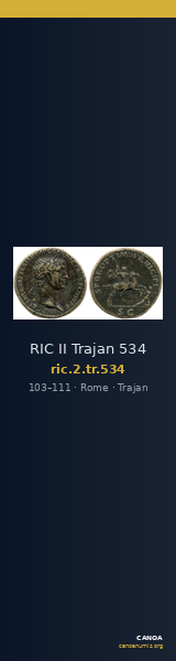 RIC II Trajan 534 — CANOA