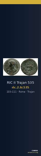 RIC II Trajan 535 — CANOA