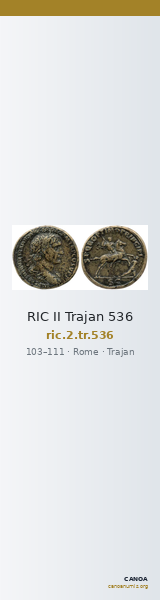 RIC II Trajan 536 — CANOA