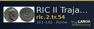 RIC II Trajan 54 — CANOA