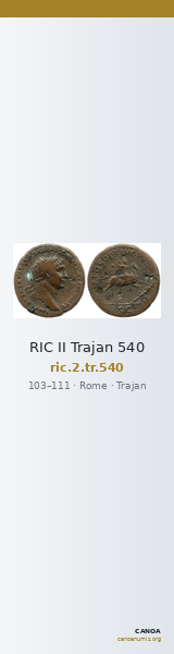 RIC II Trajan 540 — CANOA