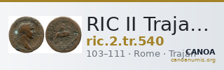 RIC II Trajan 540 — CANOA