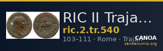 RIC II Trajan 540 — CANOA