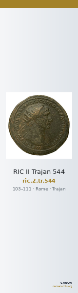 RIC II Trajan 544 — CANOA