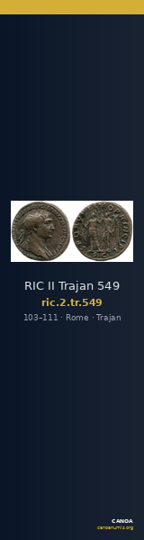 RIC II Trajan 549 — CANOA