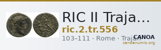 RIC II Trajan 556 — CANOA