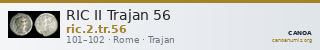 RIC II Trajan 56 — CANOA