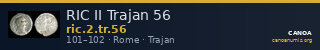RIC II Trajan 56 — CANOA