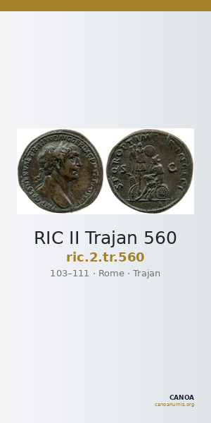 RIC II Trajan 560 — CANOA