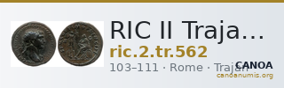 RIC II Trajan 562 — CANOA