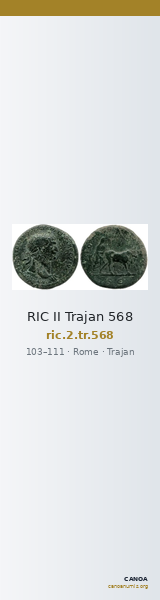 RIC II Trajan 568 — CANOA