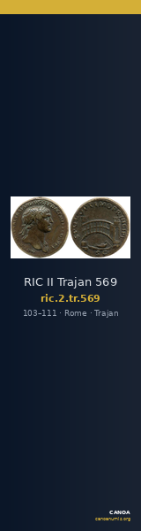 RIC II Trajan 569 — CANOA