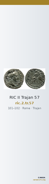 RIC II Trajan 57 — CANOA