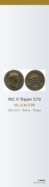 RIC II Trajan 570 — CANOA