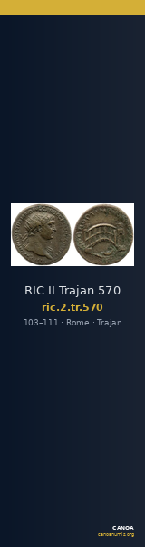 RIC II Trajan 570 — CANOA