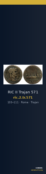 RIC II Trajan 571 — CANOA