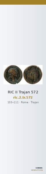 RIC II Trajan 572 — CANOA