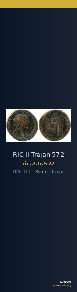 RIC II Trajan 572 — CANOA