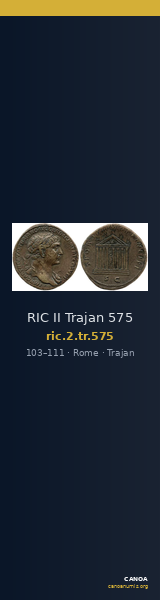 RIC II Trajan 575 — CANOA