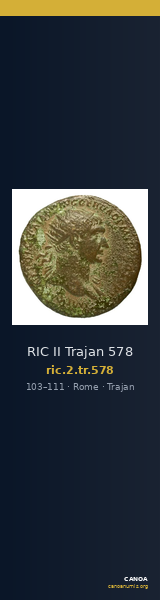 RIC II Trajan 578 — CANOA