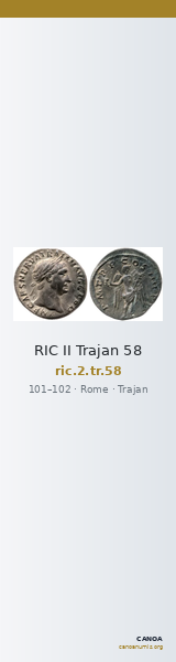 RIC II Trajan 58 — CANOA