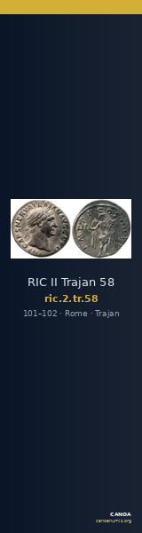 RIC II Trajan 58 — CANOA