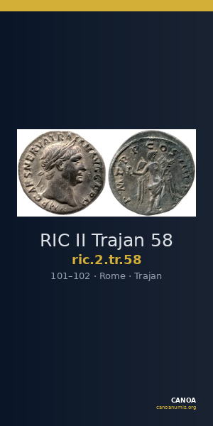 RIC II Trajan 58 — CANOA