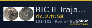 RIC II Trajan 58 — CANOA