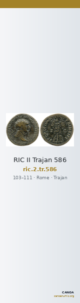 RIC II Trajan 586 — CANOA