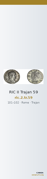 RIC II Trajan 59 — CANOA