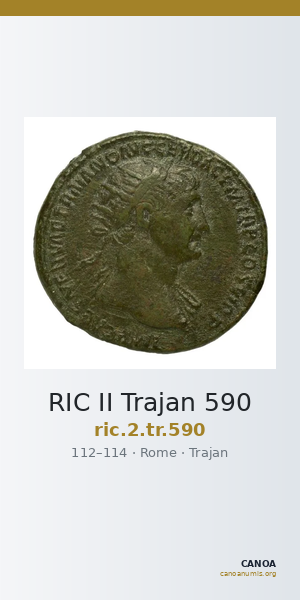 RIC II Trajan 590 — CANOA