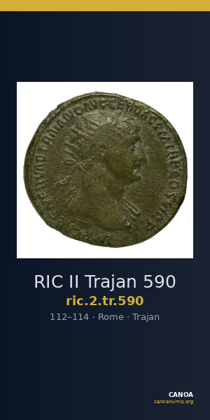 RIC II Trajan 590 — CANOA