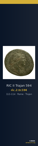 RIC II Trajan 594 — CANOA